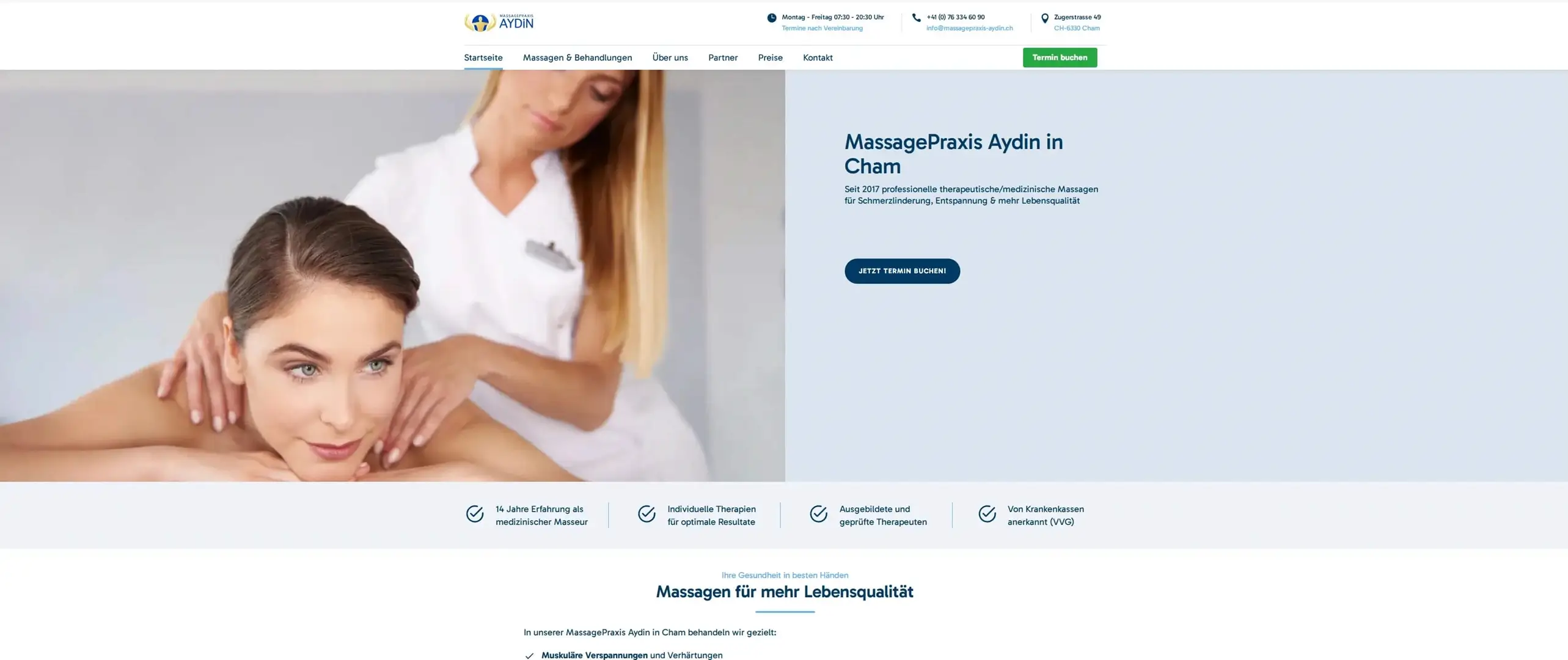 MassagePraxis Aydin in Cham